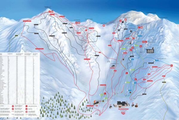 mapa de pistas