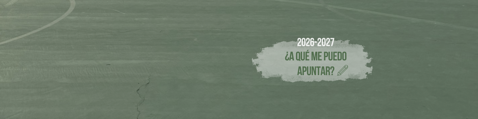 ¡Abrimos inscripciones T26/27!